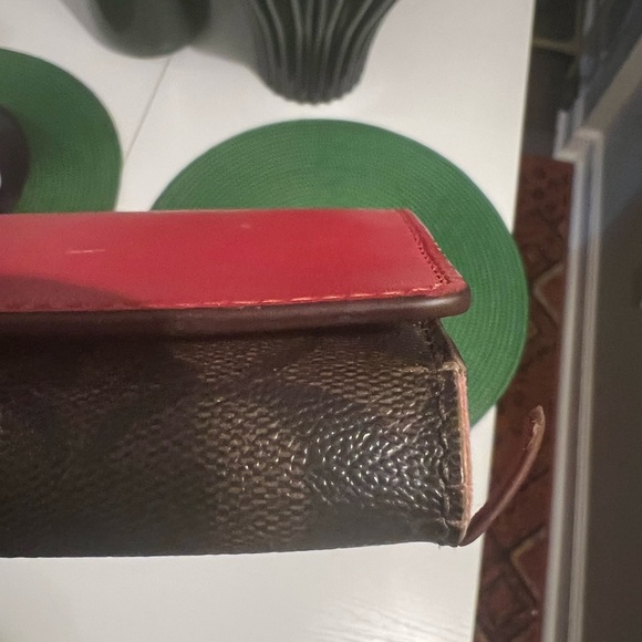 Dooney & Bourke Ostrich Wallet, Coach Leather & Canvas Wallet & Coach Dust Bag - Picture 4 of 12